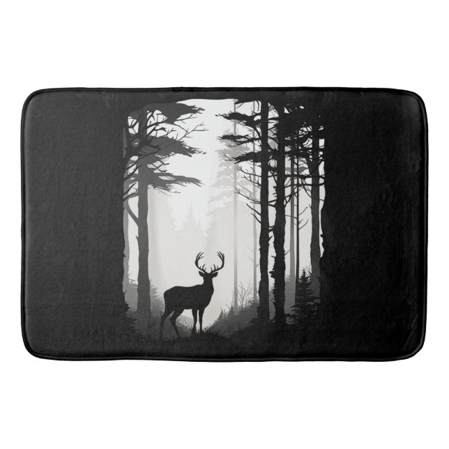 Wildpark Deer Forest Badematte (Vorderseite)