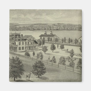 Wildpark Place Farm, Strong City, Kansas Magnet