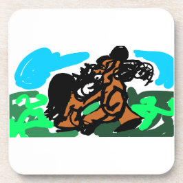Wildpferd  getränkeuntersetzer
