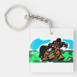 Wildpferd  schlüsselanhänger