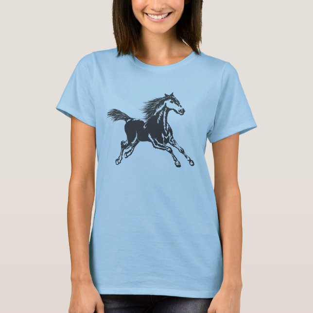 Wildpferd T-Shirt (Vorderseite)