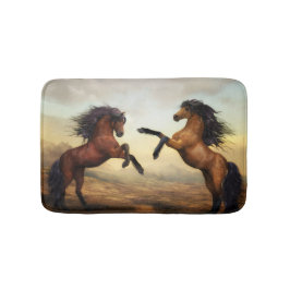 Wildpferde Badematte