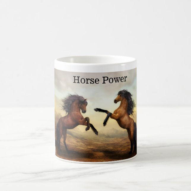Wildpferde Kaffeetasse (Mittel)