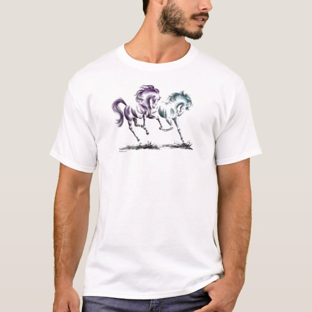 Wildpferde T-Shirt (Vorderseite)