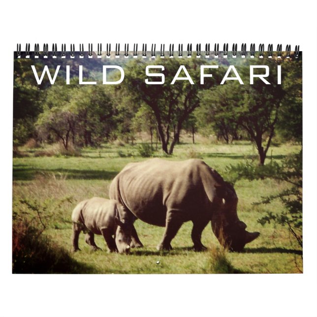 Wildsafari 2025 kalender (Titelbild)