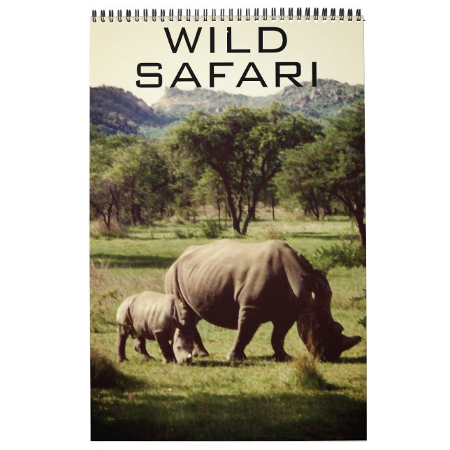 Wildsafari Kalender (Titelbild)