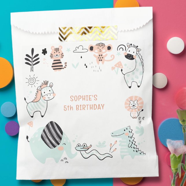 Wildsafari-Kindergeburtstag Geschenktütchen (Von Creator hochgeladen)