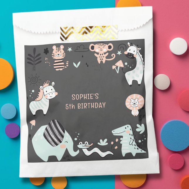 Wildsafari-Kindergeburtstag Geschenktütchen (Von Creator hochgeladen)