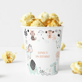 Wildsafari-Kindergeburtstag Pappbecher