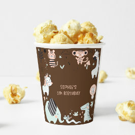 Wildsafari-Kindergeburtstag Pappbecher