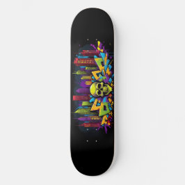 Wildstyle Graffiti 12 Skateboard
