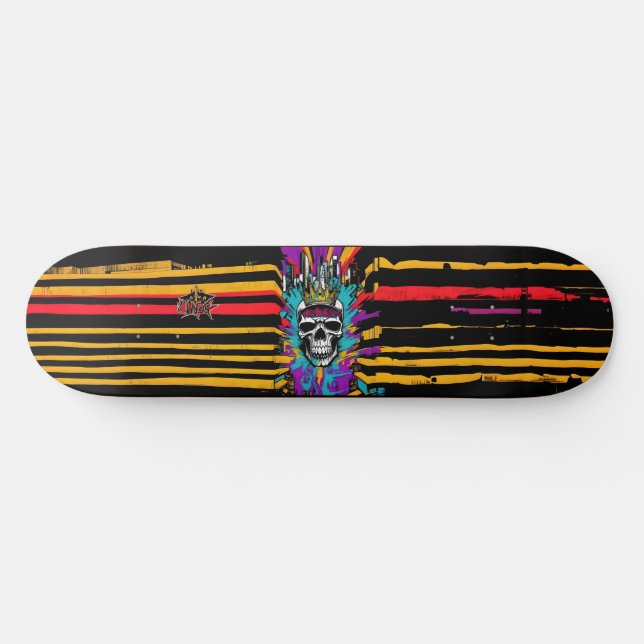 Wildstyle Graffiti 9 Skateboard (Horizontal)