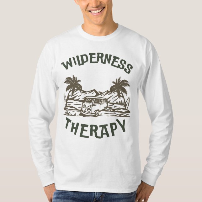 Wildtherapie T-Shirt (Vorderseite)