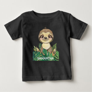 Wildtier Faultier Baby  T-shirt