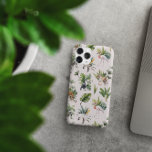Wildtier | Jungle Greenery Monogram iPhone 16 Pro Max Hülle<br><div class="desc">Erhöhen Sie Ihr iPhone 16 Pro Max mit der perfekten Mischung aus exotischem Charme und persönlichem Flair! Dieses stilvolle Handy-Gehäuse zeichnet sich durch ein lebendiges und detailliertes Muster wilder Tiere aus, darunter elegante Flamingos, majestätische Tiger, Toucans und üppige Dschungelgrün. Der weiche pastellfarbene Hintergrund ermöglicht die aufwändigen Illustrationen zum Pop, während...</div>