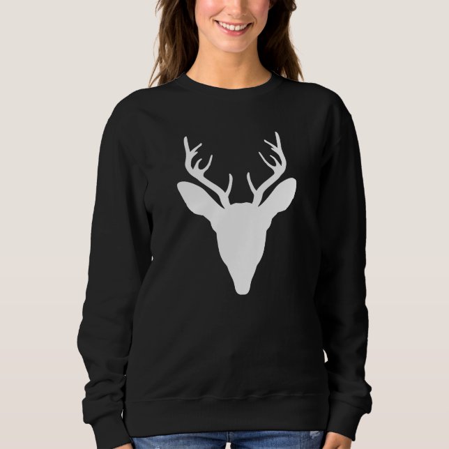 Wildtier-Silhouette Sweatshirt (Vorderseite)
