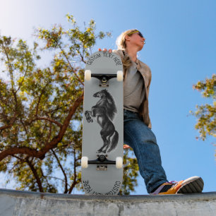 Wildtier-Skateboard mit benutzerdefiniertem Text Skateboard