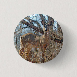 Wildtier-Wald-Foto Button