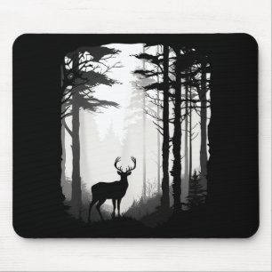 Wildtierbestand Rotwildwald Mousepad