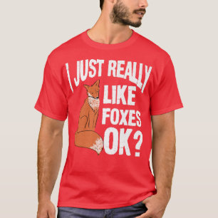Wildtiere Adorable fos for Lover T-Shirt