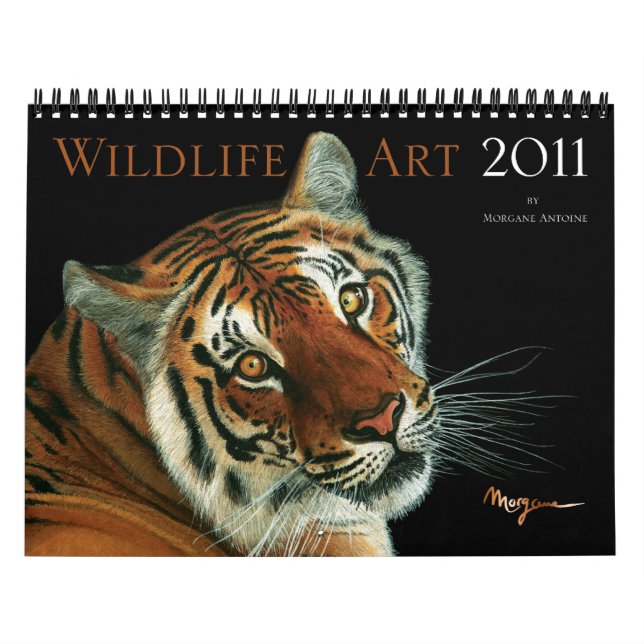 Wildtiere Art. 2011: Morgane Antoine Kalender (Titelbild)