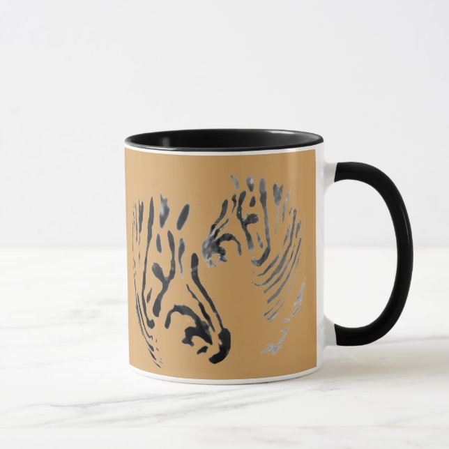 Wildtiere Art Zebras Tasse (Rechts)