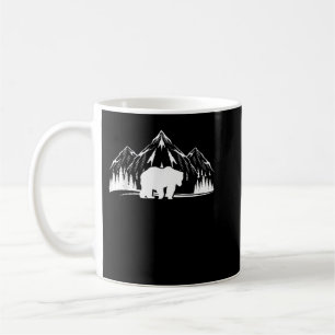 Wildtiere Bären Naturbäume Außengebirge Kaffeetasse