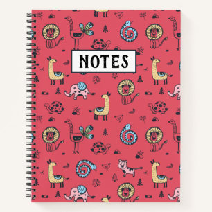 Wildtiere Dschungel Notizbuch