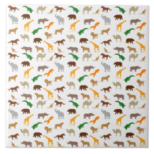 Wildtiere Fliese
