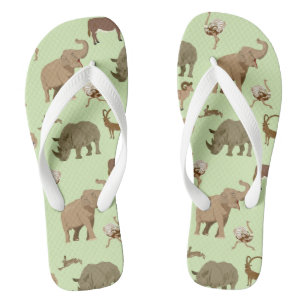 Wildtiere Flip Flops