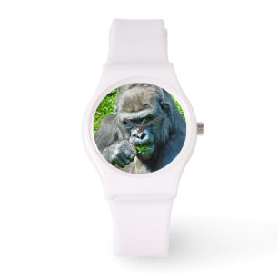 WILDTIERE - GORILLAS ARMBANDUHR