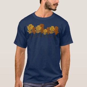 Wildtiere im Freien Herbst Waldbäume Herbst Natur1 T-Shirt