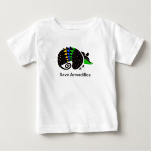 Wildtiere - Rett ARMADILLOS - wild lebende Tiere Baby T-shirt
