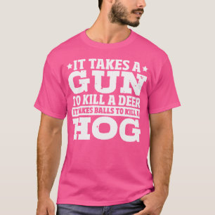 Wildtierjäger - Schweinejagd Keilerjäger Keiler T-Shirt