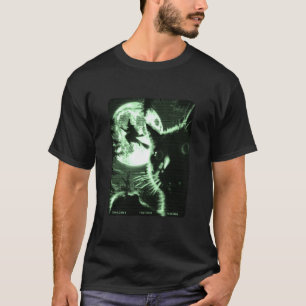 Wildtierkamera Katzen-Selfie Hexe auf Besen Hallow T-Shirt