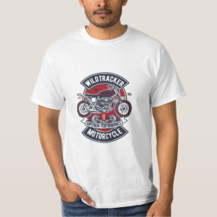 Wildtracker Motorrad-Emblem T-Shirt