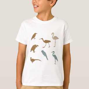Wildvogelaufkleber T-Shirt