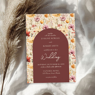 Wildwiesen-Blume von Boho Einladung