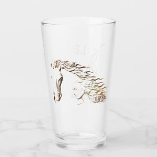 WildWind Trinkglas mit Feather & Archer Glas