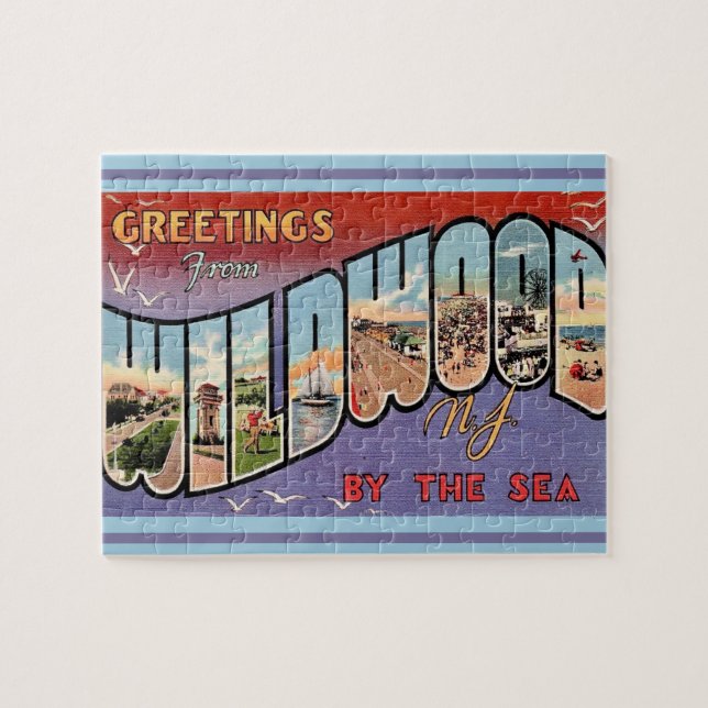 Wildwood am Meer 8x10 Puzzle (Horizontal)