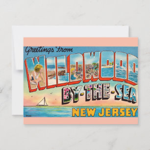 Wildwood by the Sea Grüße  Postkarte