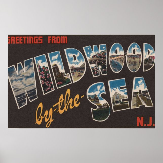 Wildwood-by-the-Sea, New Jersey 2 Poster (Vorne)