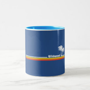 Wildwood, New Jersey Zweifarbige Tasse