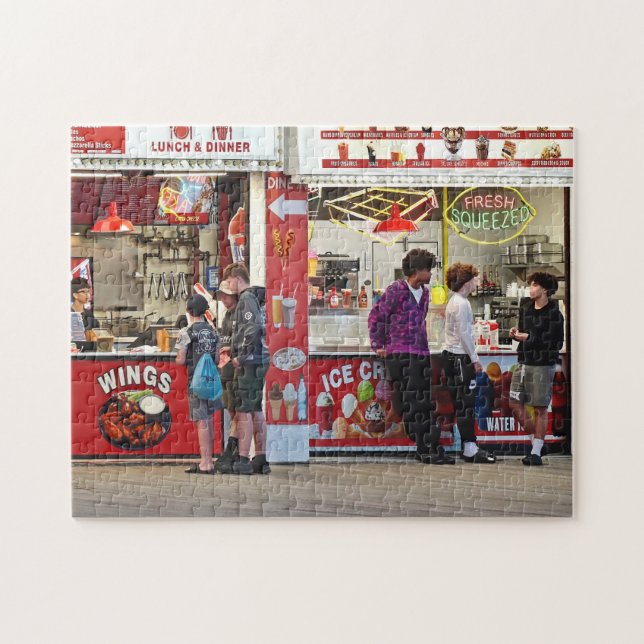Wildwood NJ – Essensstand Puzzle (Horizontal)
