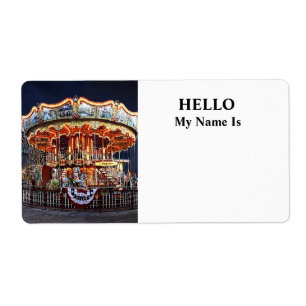 Wildwood NJ – Venezianische Karussell bei Nacht