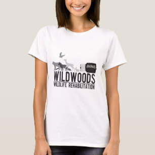 Wildwoods schwarze u. weiße T T-Shirt