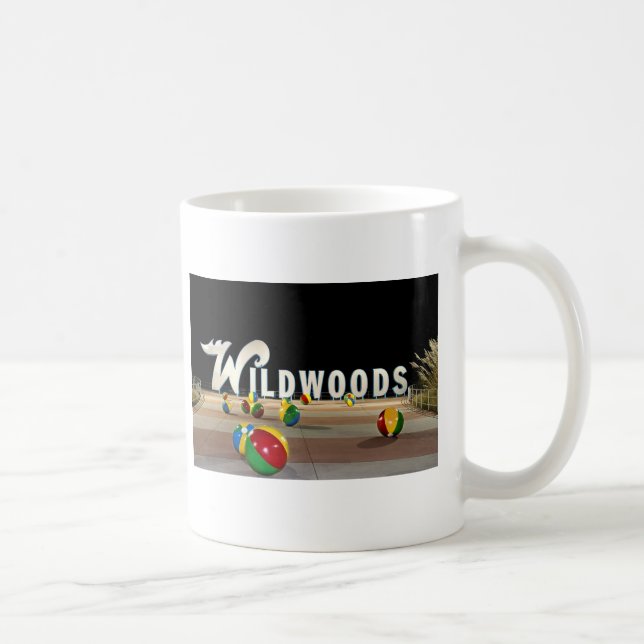 Wildwoods unterzeichnen herein Wildwood New-Jersey Kaffeetasse (Rechts)