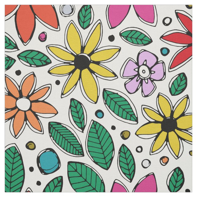 Wildwurzel Stoff (Muster)