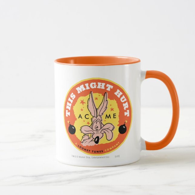 WILE E. COYOTE™ Acme - Dies könnte Schaden verursa Tasse (Rechts)