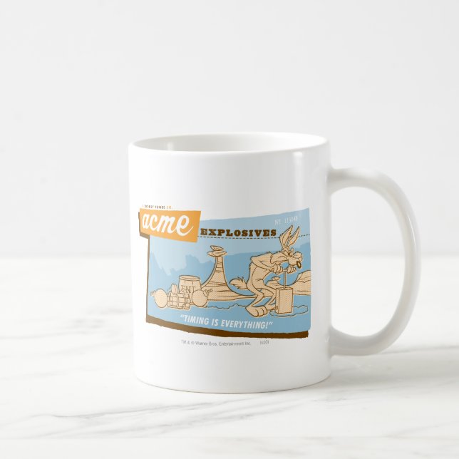 WILE E. COYOTE™ Acme Explosives 2 Tasse (Rechts)